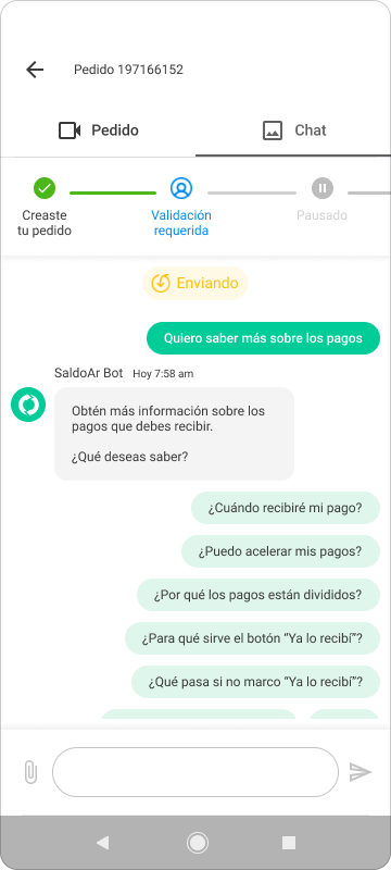 Chat Interface Design